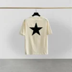 Essentials T-Shirt Classic Street Five Pointed Star Printed