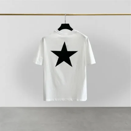 Essentials T-Shirt Classic Street Five Pointed Star Printed