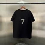 Essentials T-Shirt Flocked 7 High Quality Fashion Brand Tee
