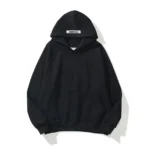 Essentials Unisex Flocking Letter Print Hoodie