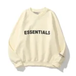 Fear God Essentials Cream Solo SweatShirt