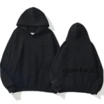 Fear Of God Essentials Unisex Hoodie University Letter Molded Hoods