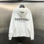 Fear of God Essentials Unisex Los Angeles Zipper Hoodie