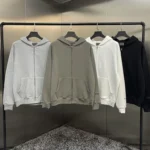 Fear of God Essentials Unisex Los Angeles Zipper Hoodie