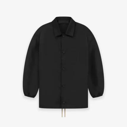 Kids Coaches Jacket Jet Black