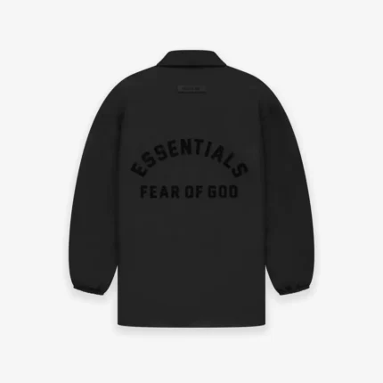 Kids Coaches Jacket Jet Black