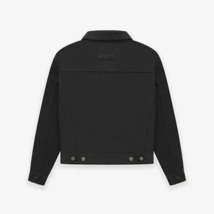 Kids Denim Jacket Jet Black